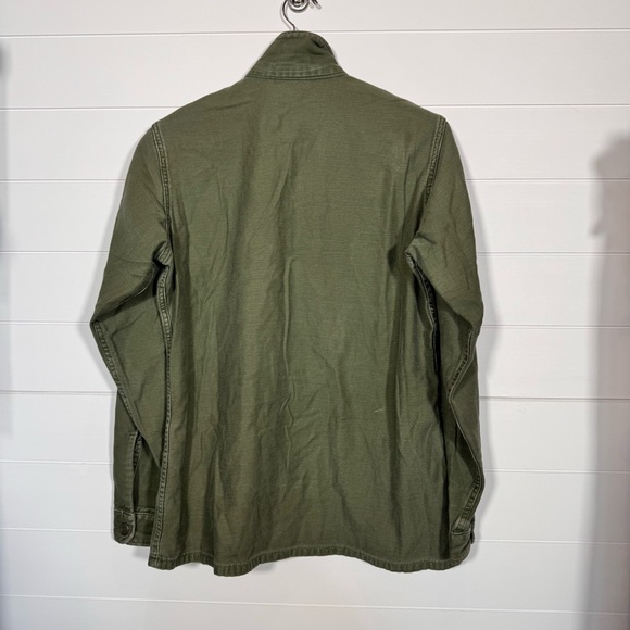 VTG U.S. Air Force Military Utility Shirt Size 15 1/2 X 35 410th Bomb Wing Patch - Picture 11 of 13